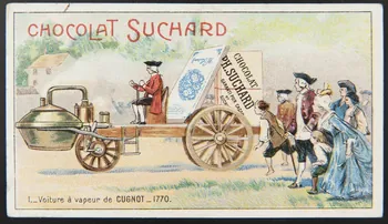 Suchard Philippe carte réclame chromo Neuchâtel 1880-1914 1996.40.239.1 Photo