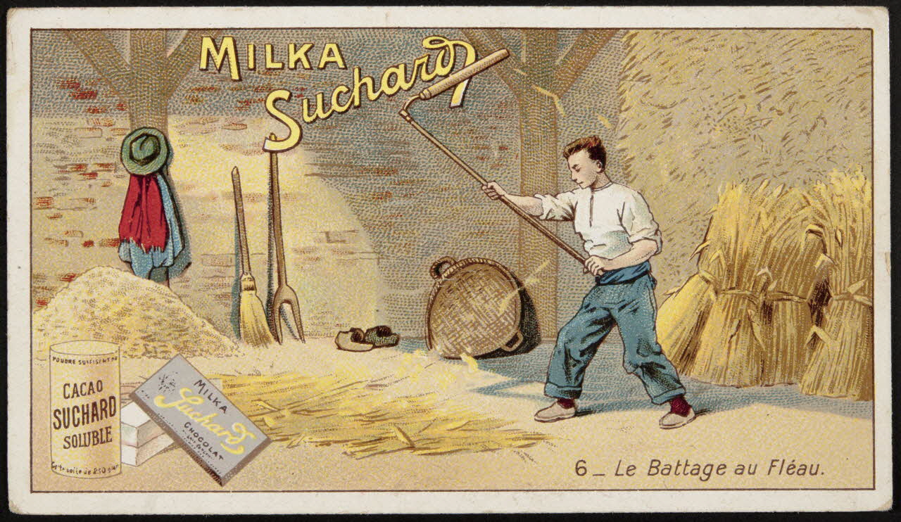 Suchard Philippe carte réclame chromo Neuchâtel 1880-1914 1996.40.242.1 Photo