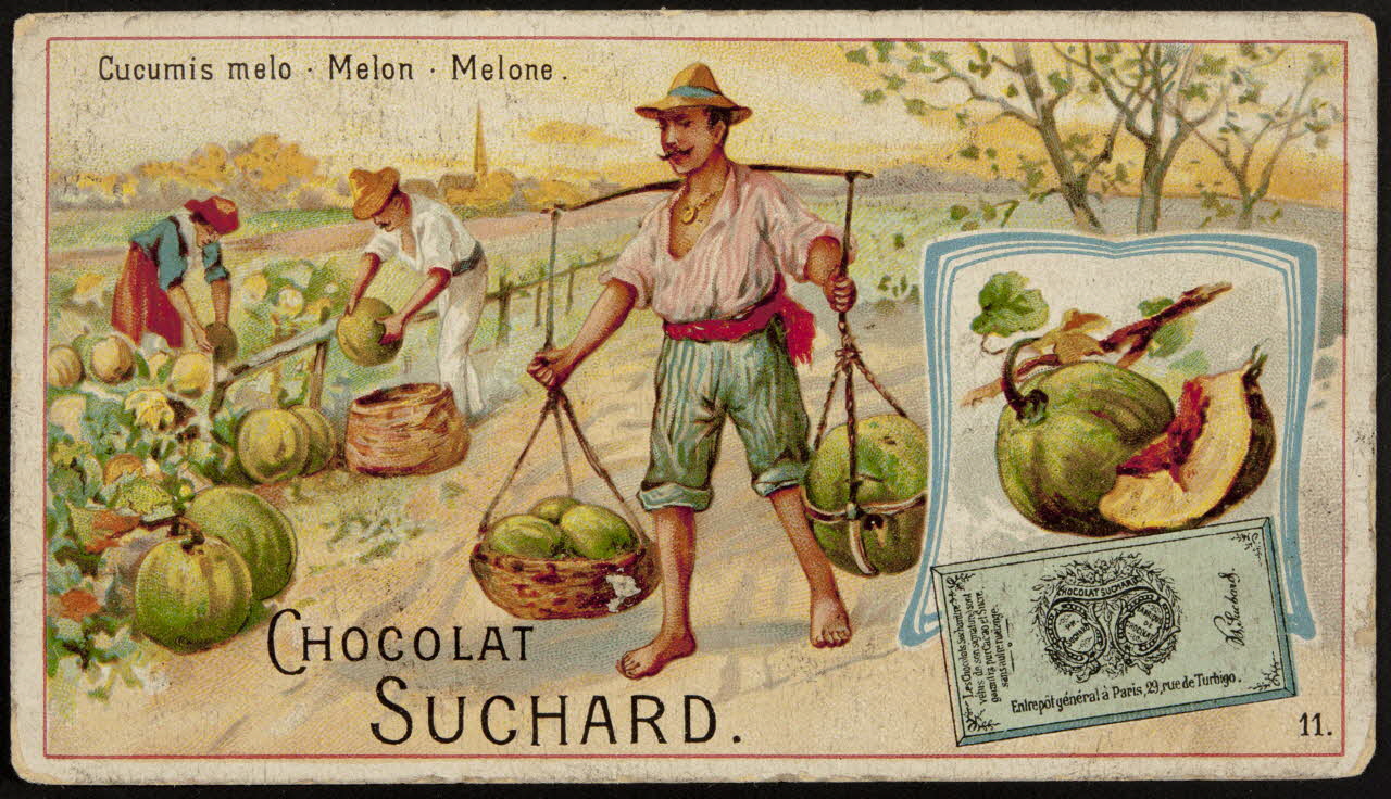 Suchard Philippe carte réclame chromo Neuchâtel 1880-1914 1996.40.243.1 Photo