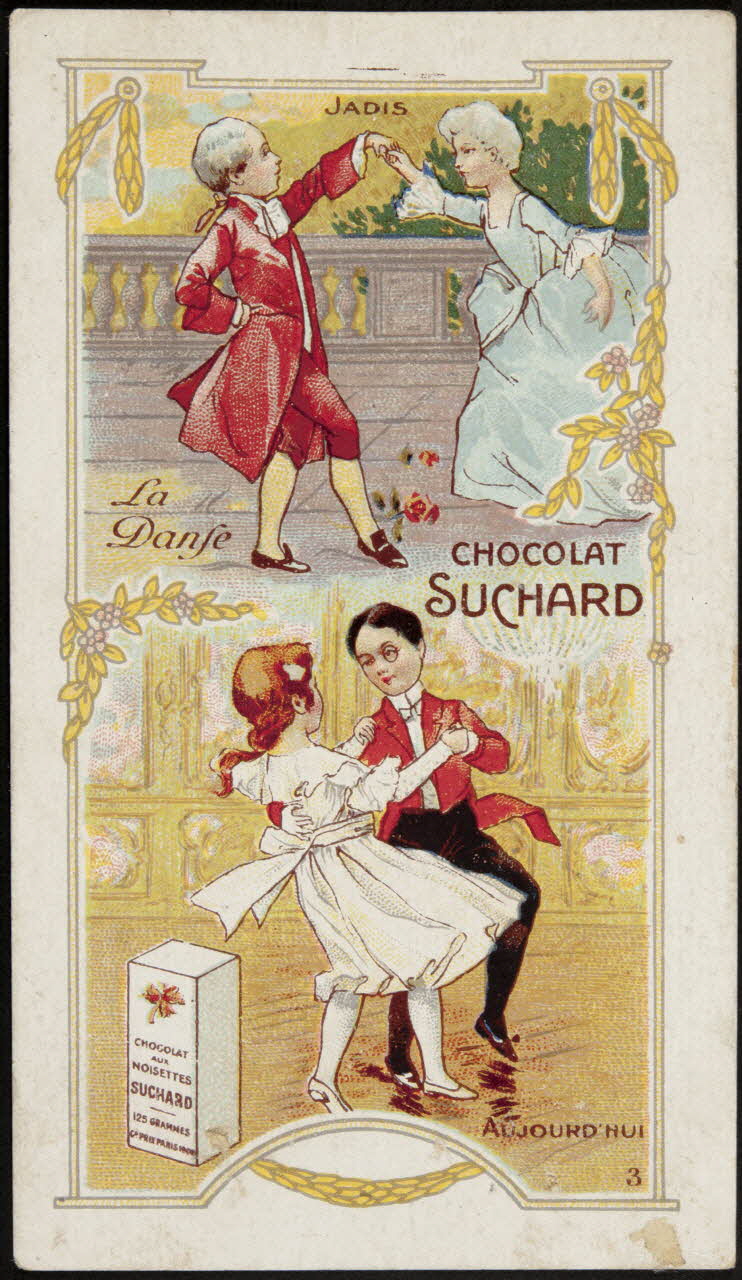 Suchard Philippe carte réclame chromo Neuchâtel 1880-1914 1996.40.244.2 Photo