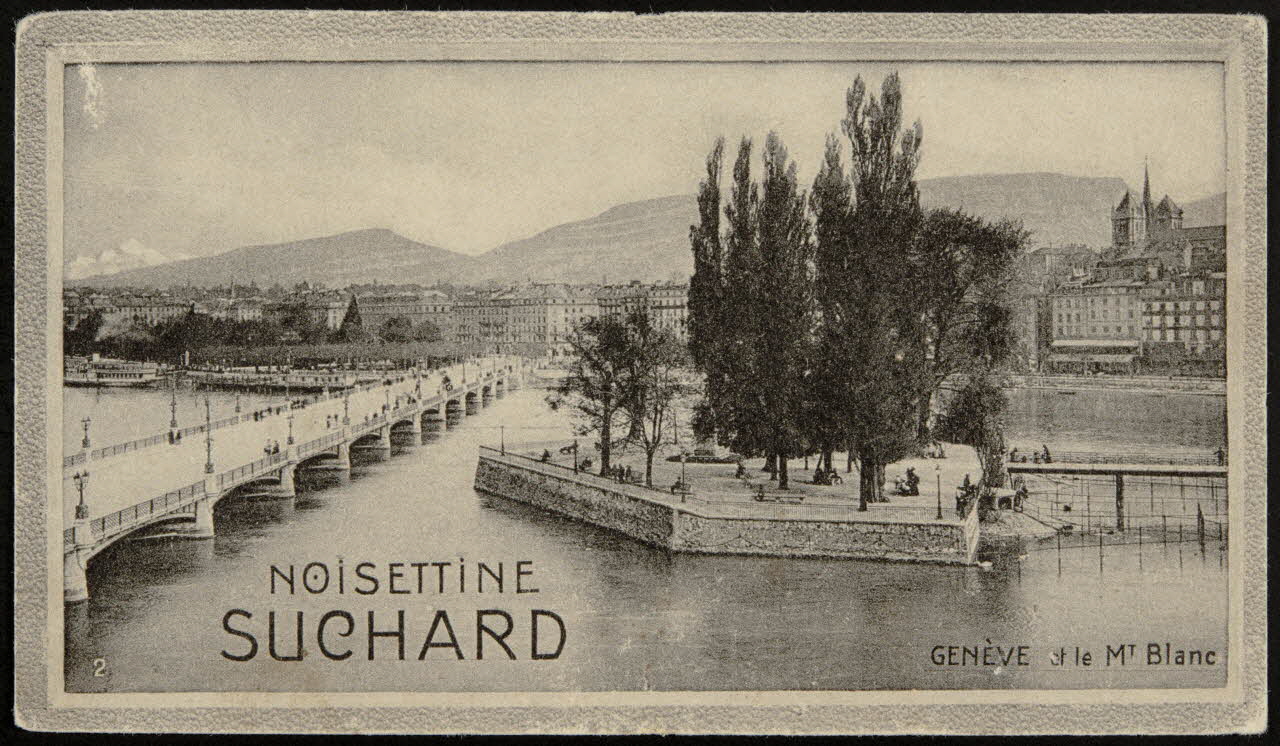 Suchard Philippe carte réclame chromo Neuchâtel 1880-1914 1996.40.246.1 Photo