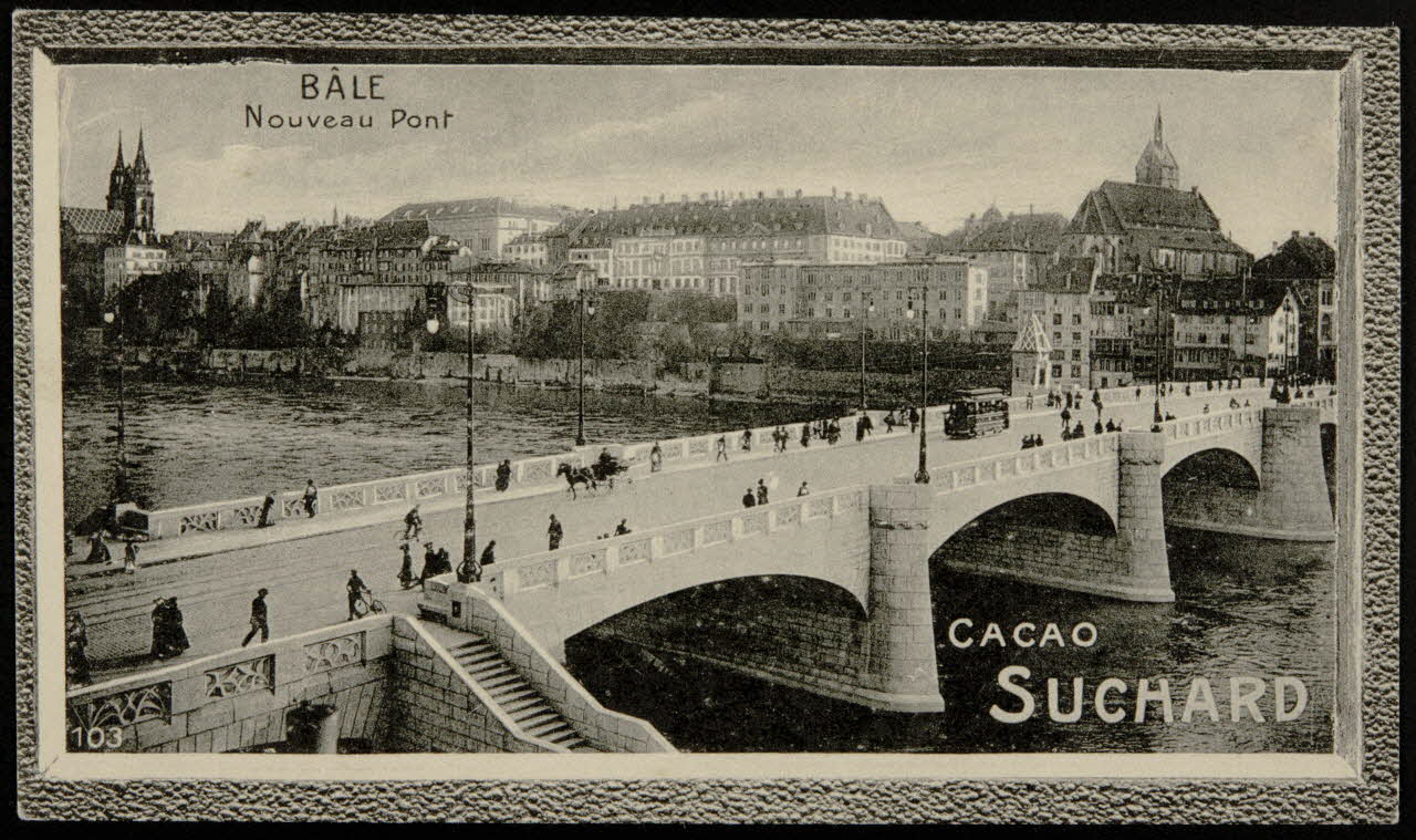 Suchard Philippe carte réclame chromo Neuchâtel 1880-1914 1996.40.246.11 Photo