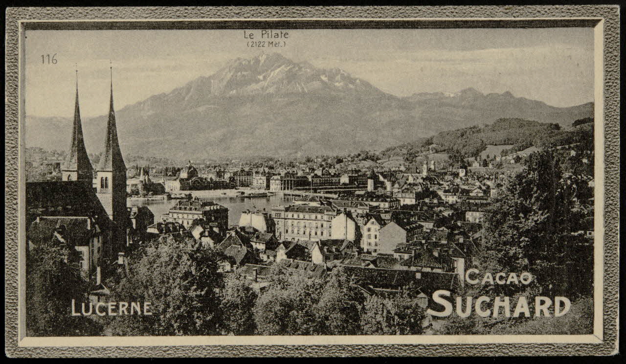 Suchard Philippe carte réclame chromo Neuchâtel 1880-1914 1996.40.246.12 Photo