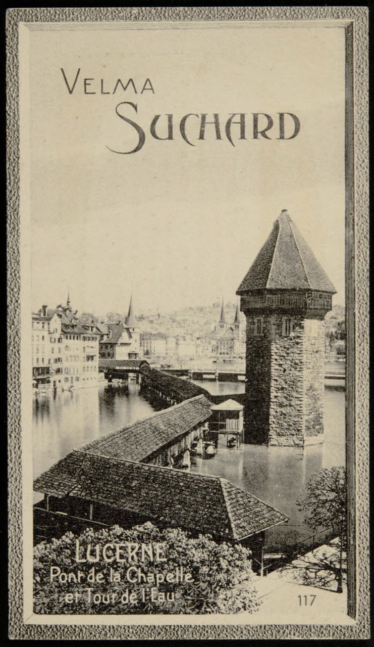 Suchard Philippe carte réclame chromo Neuchâtel 1880-1914 1996.40.246.13 Photo