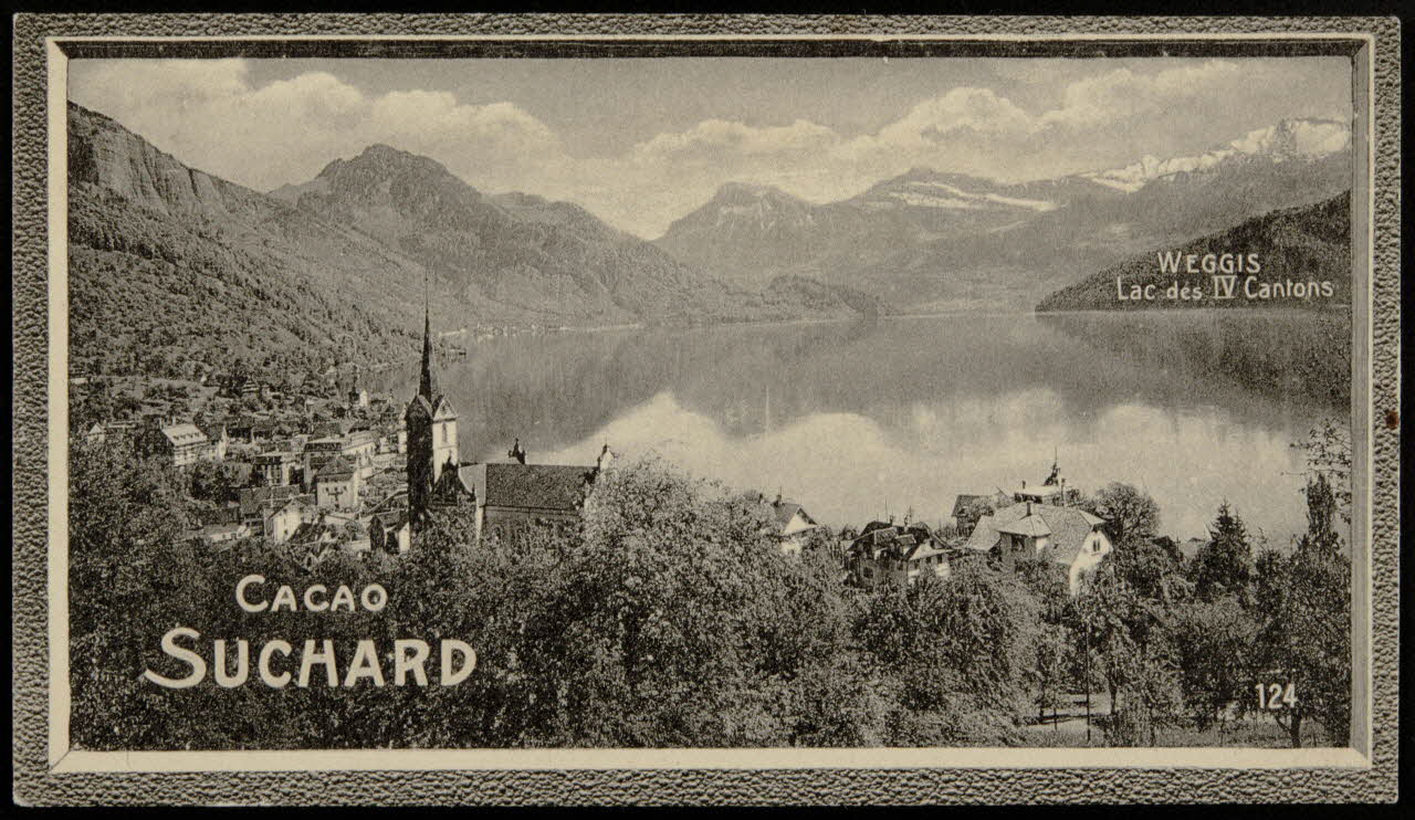 Suchard Philippe carte réclame chromo Neuchâtel 1880-1914 1996.40.246.15 Photo