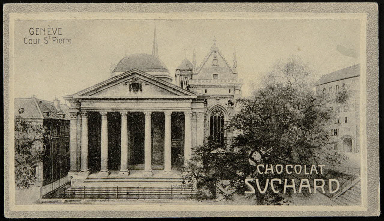 Suchard Philippe carte réclame chromo Neuchâtel 1880-1914 1996.40.246.33 Photo