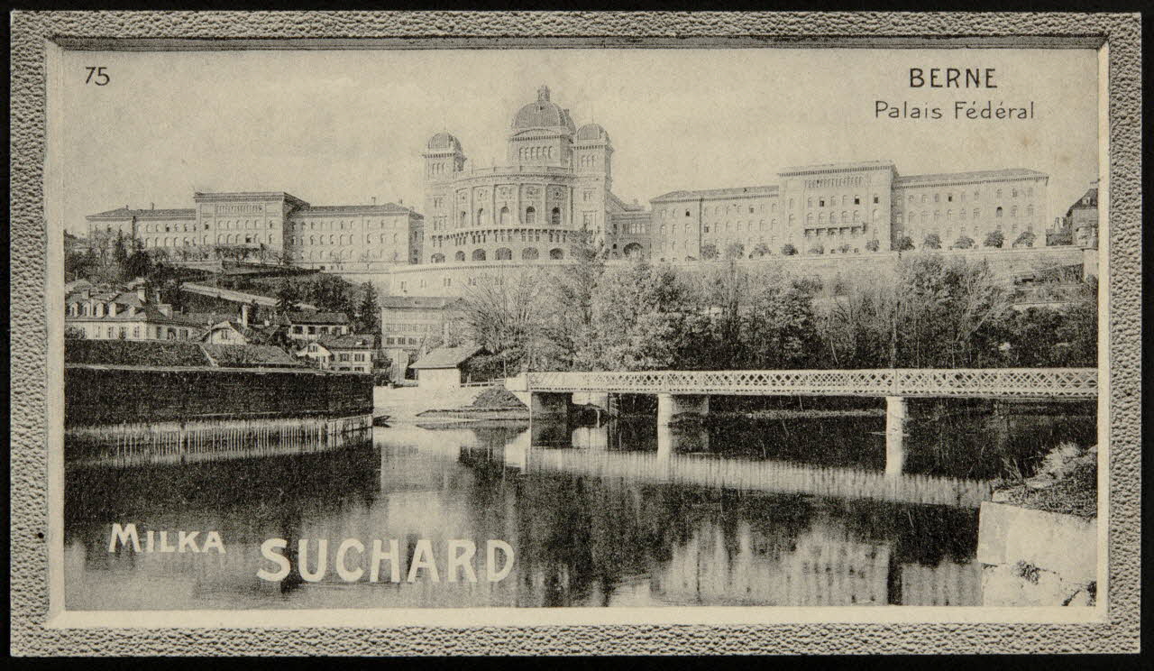 Suchard Philippe carte réclame chromo Neuchâtel 1880-1914 1996.40.246.8 Photo