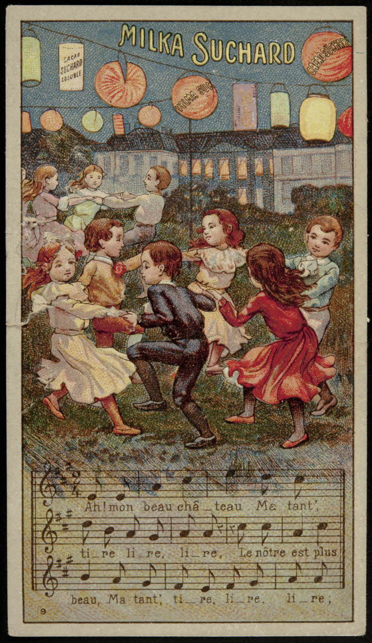 Suchard Philippe carte réclame chromo Neuchâtel 1880-1914 1996.40.247.3 Photo