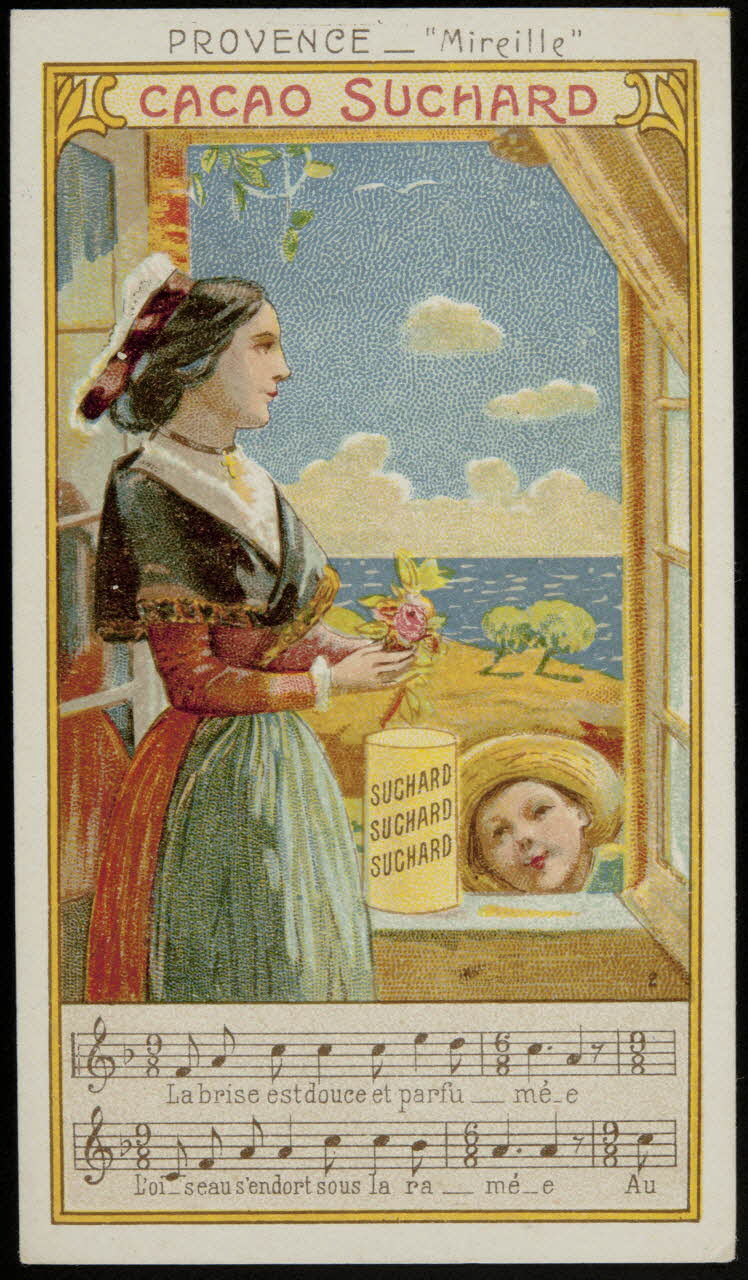 Suchard Philippe carte réclame chromo Neuchâtel 1880-1914 1996.40.249.2 Photo