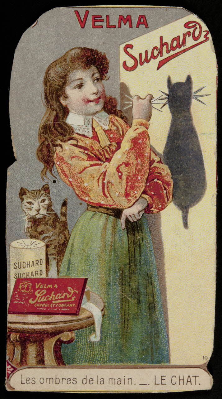 Suchard Philippe carte réclame chromo Neuchâtel 1880-1914 1996.40.250.10 Photo