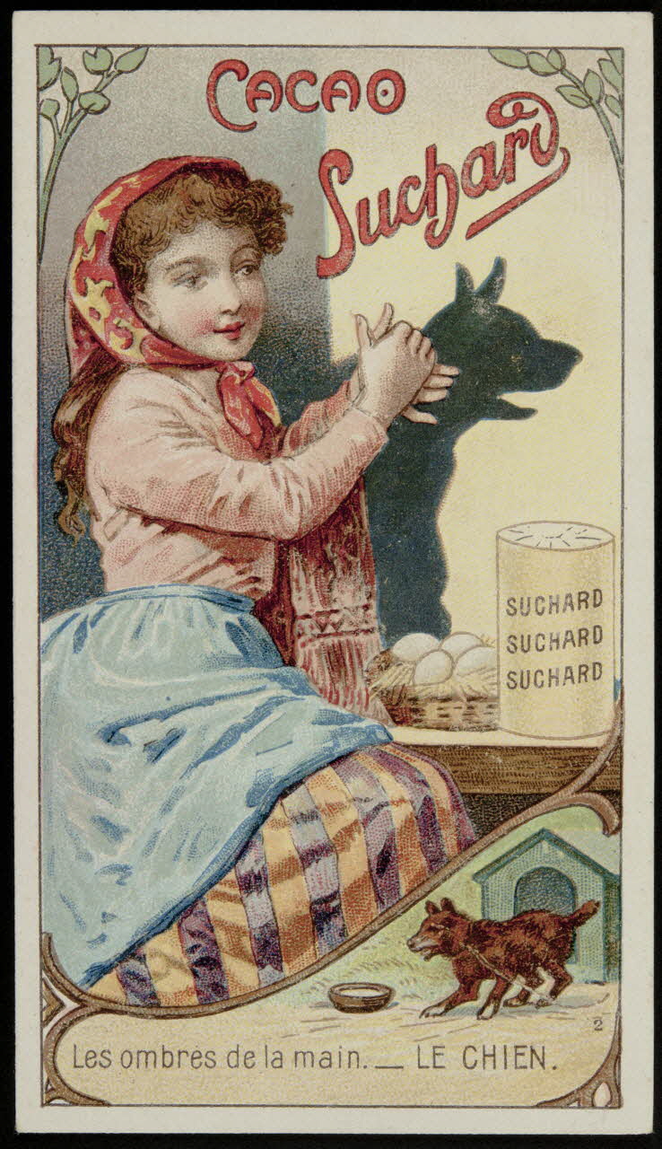 Suchard Philippe carte réclame chromo Neuchâtel 1880-1914 1996.40.250.2 Photo