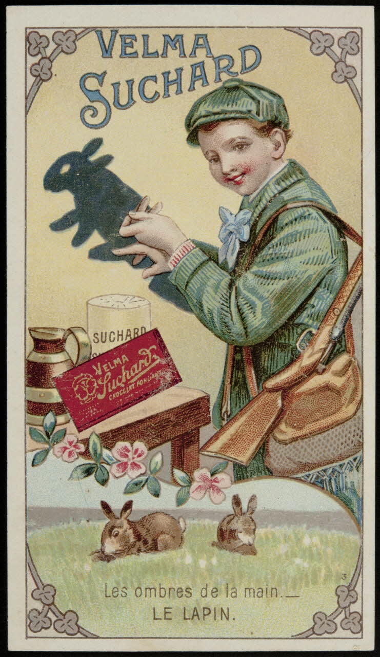 Suchard Philippe carte réclame chromo Neuchâtel 1880-1914 1996.40.250.3 Photo