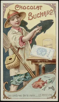 Suchard Philippe carte réclame chromo Neuchâtel 1880-1914 1996.40.250.7 Photo