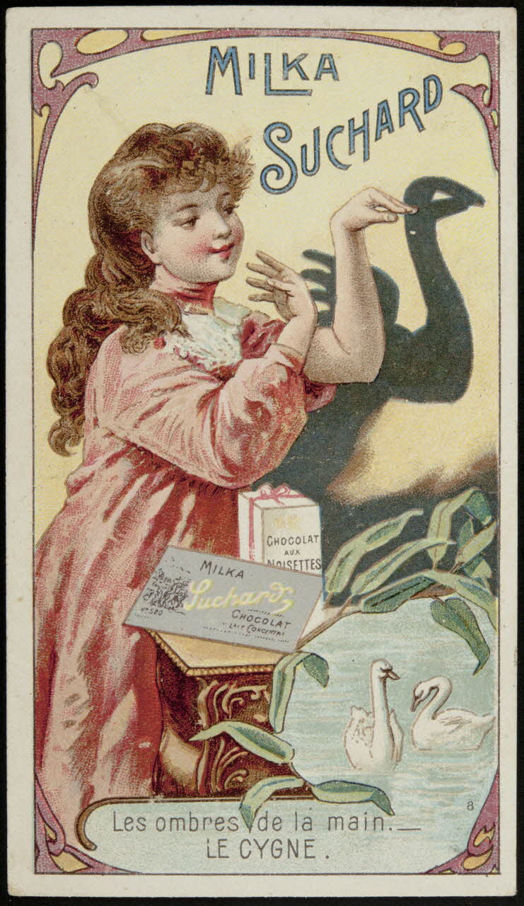 Suchard Philippe carte réclame chromo Neuchâtel 1880-1914 1996.40.250.8 Photo