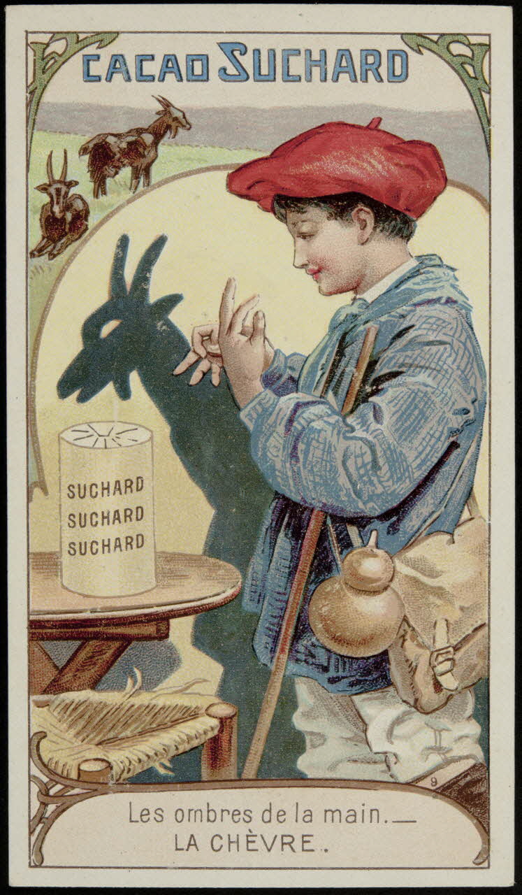 Suchard Philippe carte réclame chromo Neuchâtel 1880-1914 1996.40.250.9 Photo