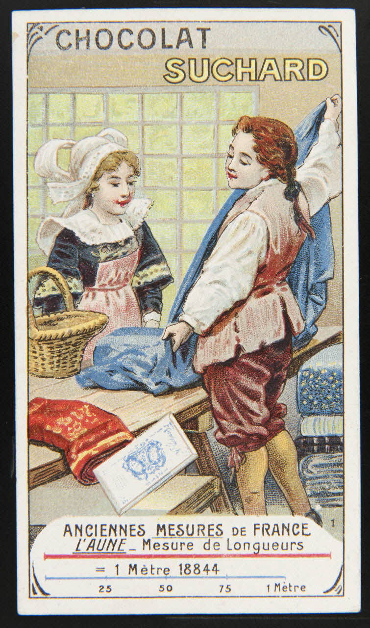 Suchard Philippe carte réclame chromo Neuchâtel 1880-1914 1996.40.253.1 Photo