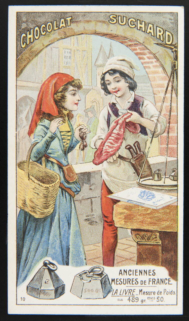 Suchard Philippe carte réclame chromo Neuchâtel 1880-1914 1996.40.253.10 Photo