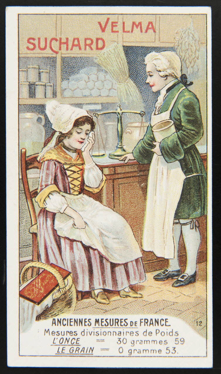 Suchard Philippe carte réclame chromo Neuchâtel 1880-1914 1996.40.253.11 Photo