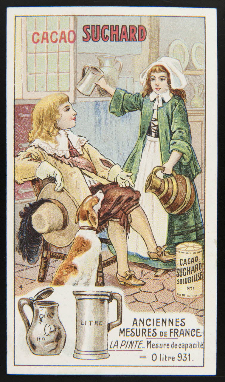 Suchard Philippe carte réclame chromo Neuchâtel 1880-1914 1996.40.253.4 Photo
