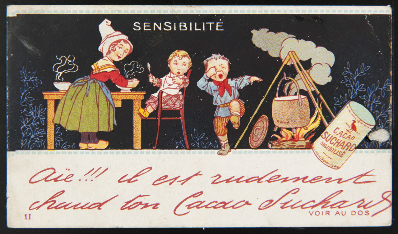 Suchard Philippe carte réclame chromo Neuchâtel 1880-1914 1996.40.255.1 Photo