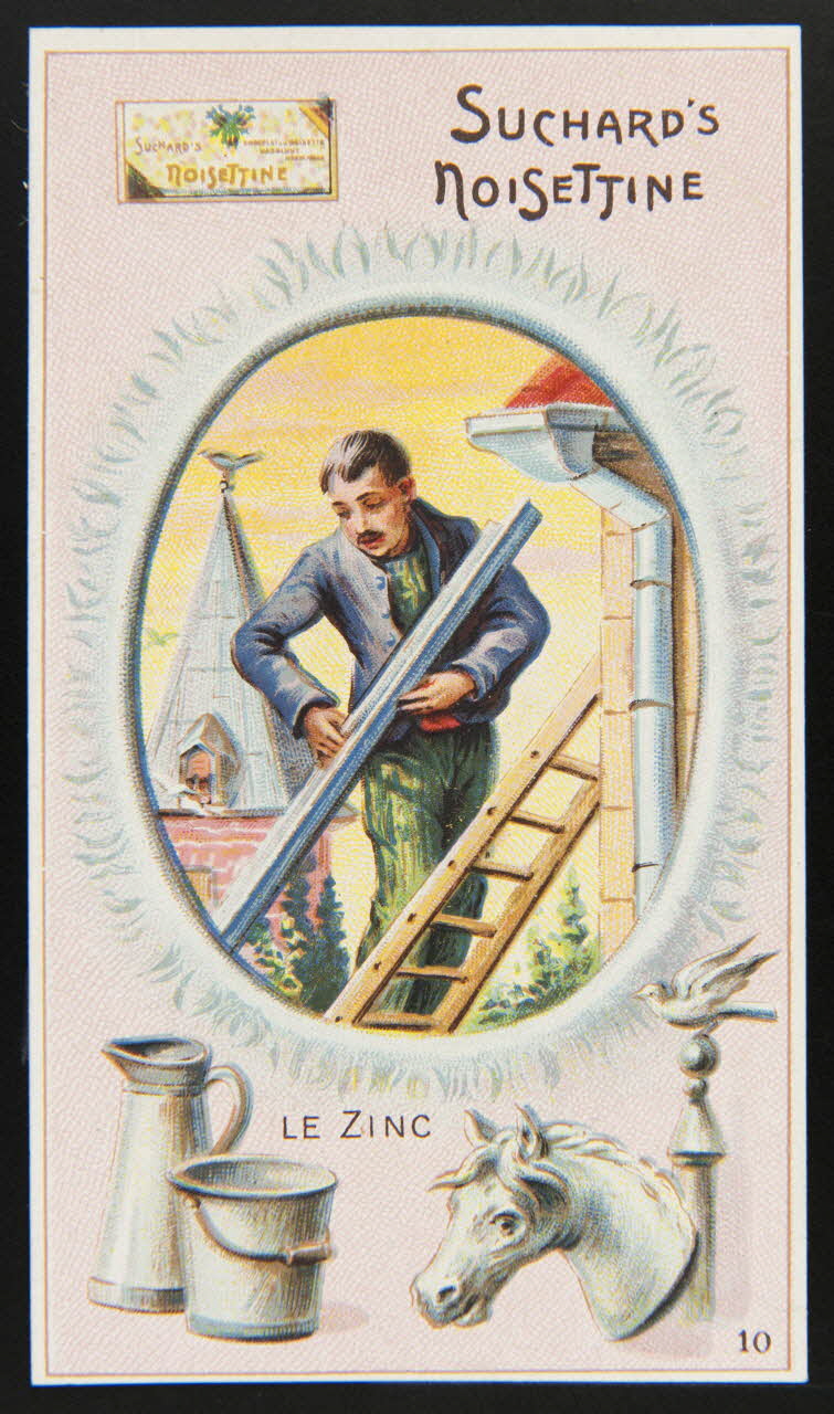 Suchard Philippe carte réclame chromo Neuchâtel 1880-1914 1996.40.256.4 Photo