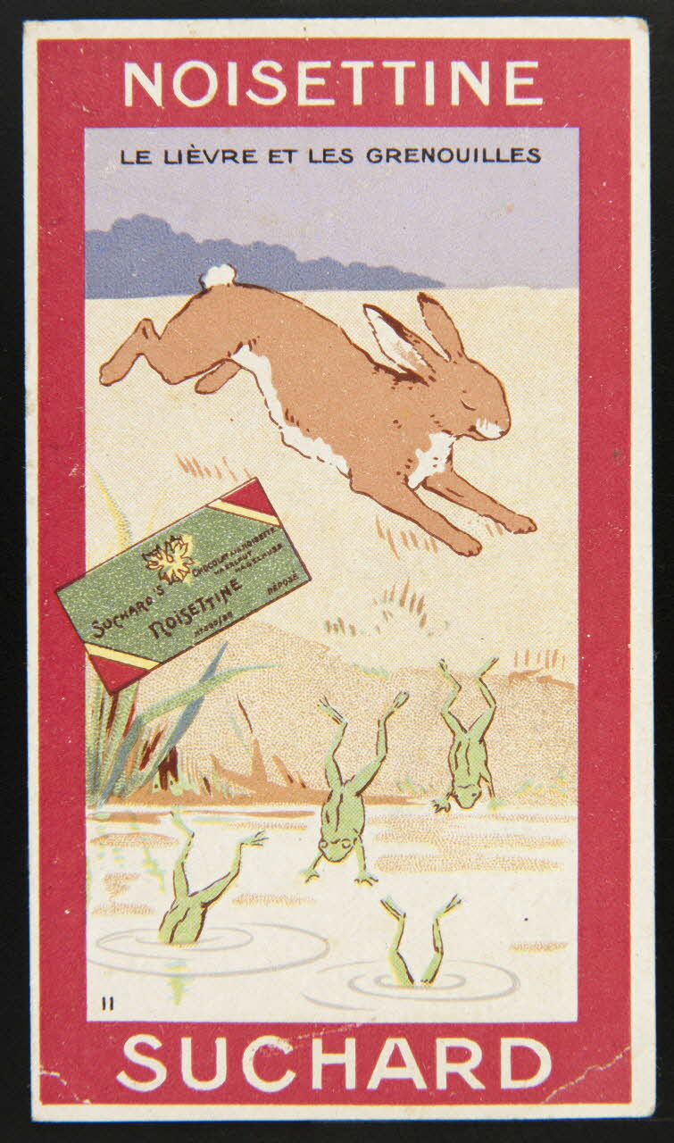 Suchard Philippe carte réclame chromo Neuchâtel 1880-1914 1996.40.257.1 Photo