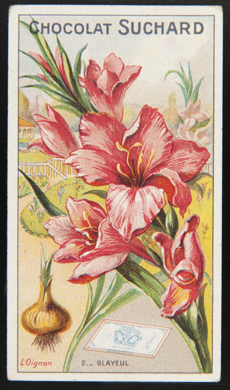 Suchard Philippe carte réclame chromo Neuchâtel 1880-1914 1996.40.259.1 Photo