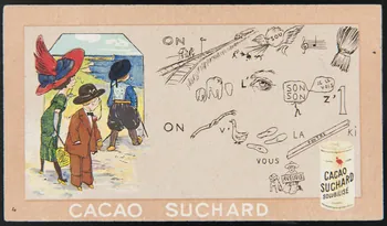 Suchard Philippe carte réclame chromo Neuchâtel 1880-1914 1996.40.260.1  Photo