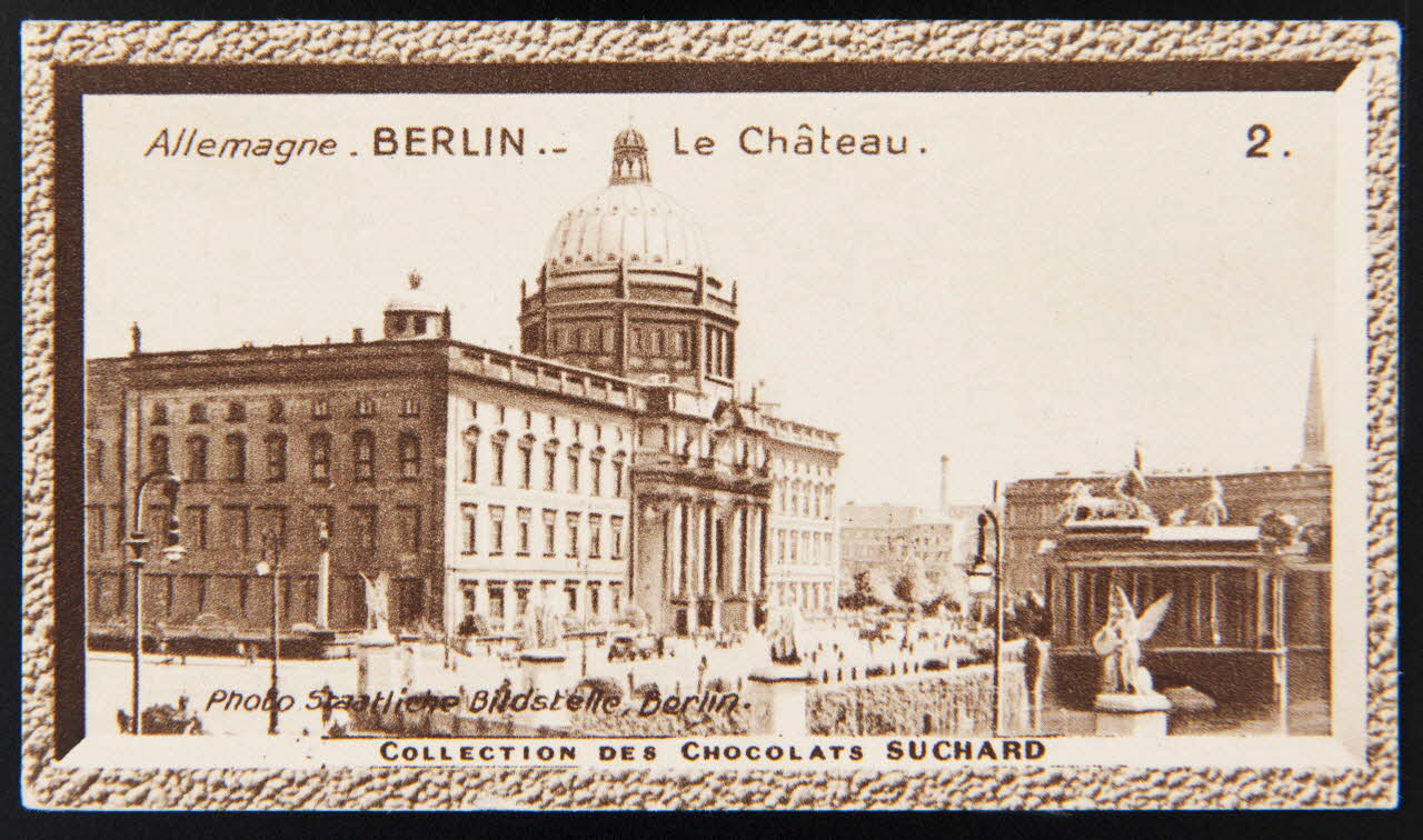 Suchard Philippe carte réclame chromo Neuchâtel 1925-1935 1996.40.263.1 Photo
