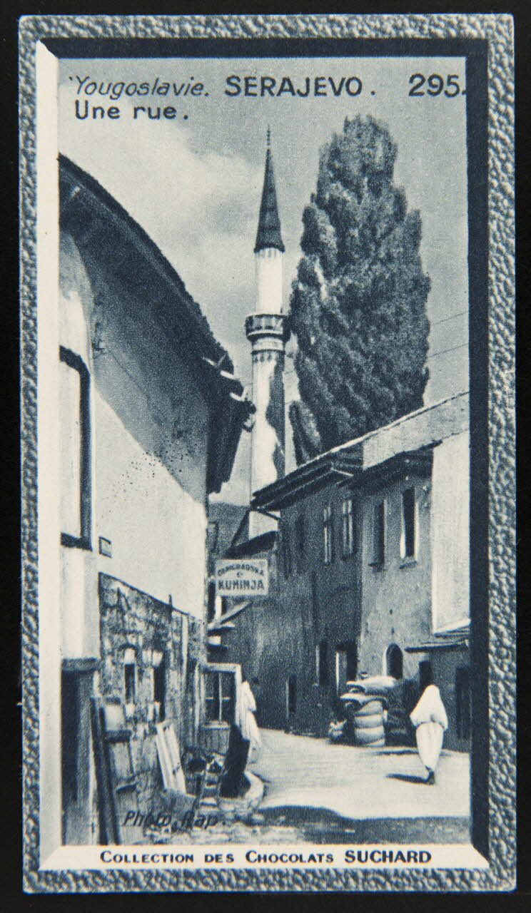 Suchard Philippe carte réclame chromo Neuchâtel 1880-1914 1996.40.263.102 Photo