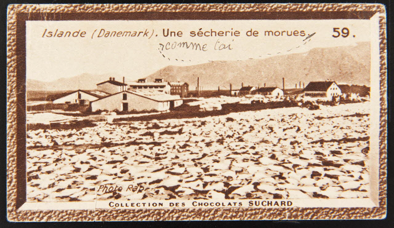 Suchard Philippe carte réclame chromo Neuchâtel 1925-1935 1996.40.263.12 Photo