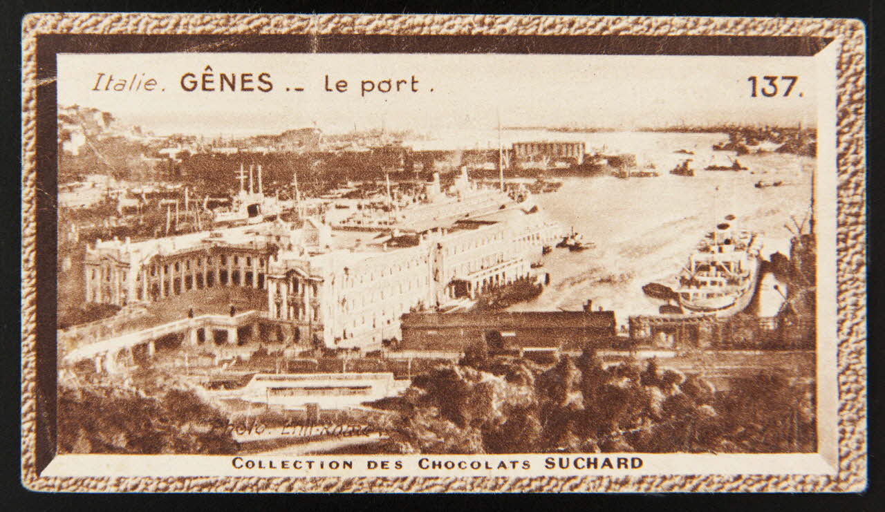 Suchard Philippe carte réclame chromo Neuchâtel 1925-1935 1996.40.263.33 Photo