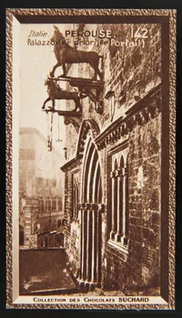 Suchard Philippe carte réclame chromo Neuchâtel 1925-1935 1996.40.263.35  Photo