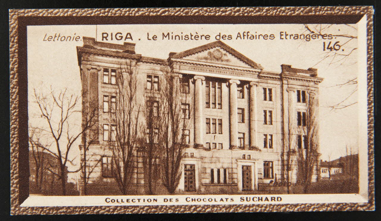 Suchard Philippe carte réclame chromo Neuchâtel 1925-1935 1996.40.263.37 Photo