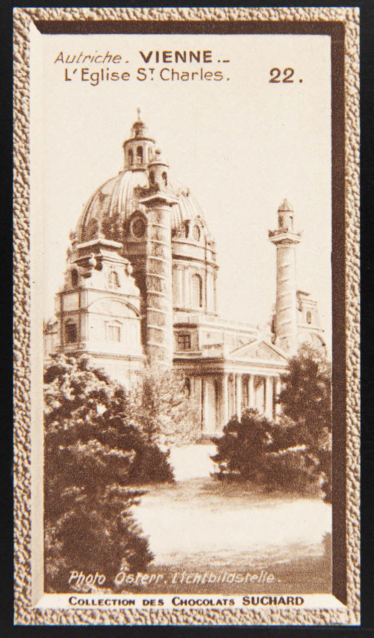 Suchard Philippe carte réclame chromo Neuchâtel 1925-1935 1996.40.263.6 Photo