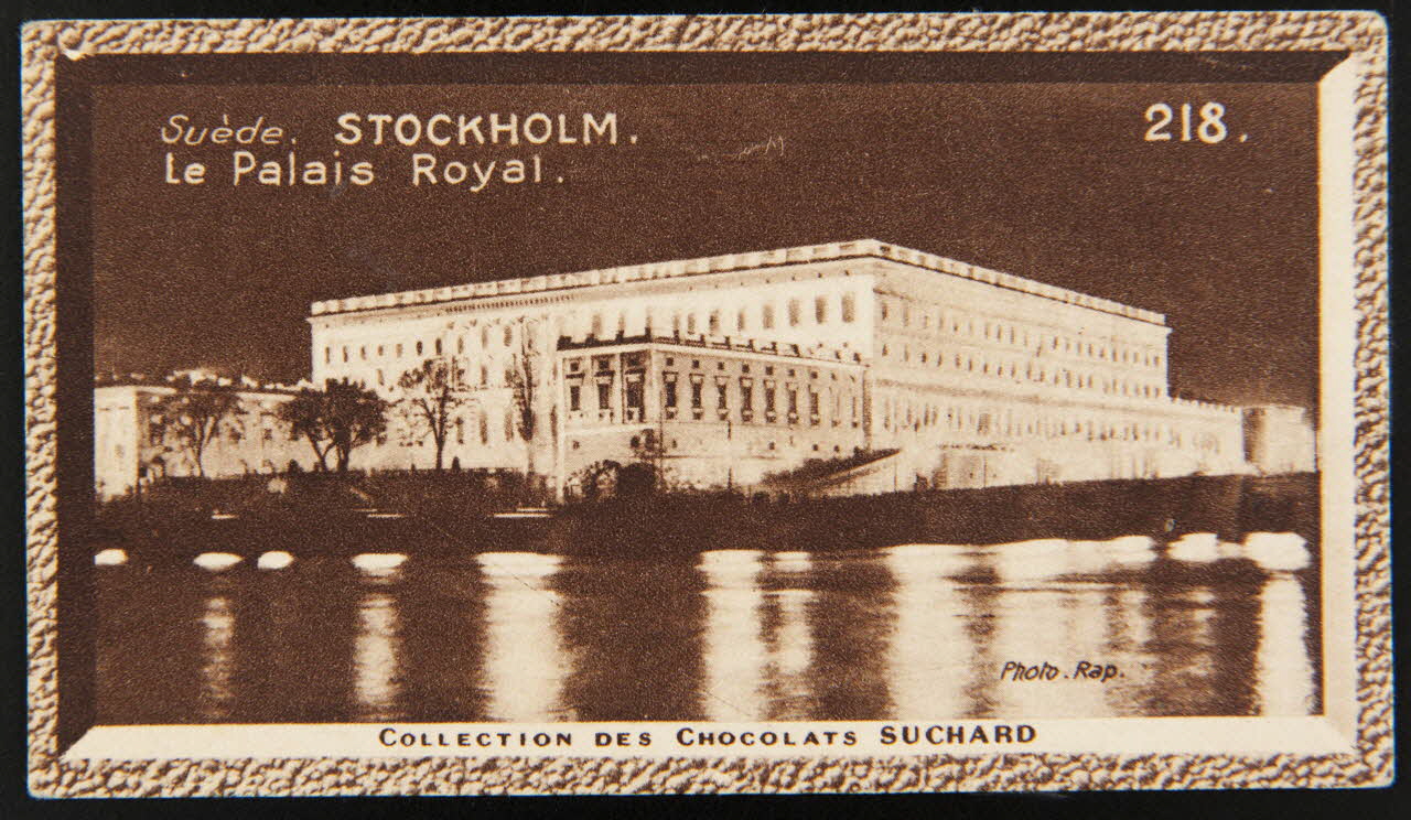 Suchard Philippe carte réclame chromo Neuchâtel 1925-1935 1996.40.263.74 Photo