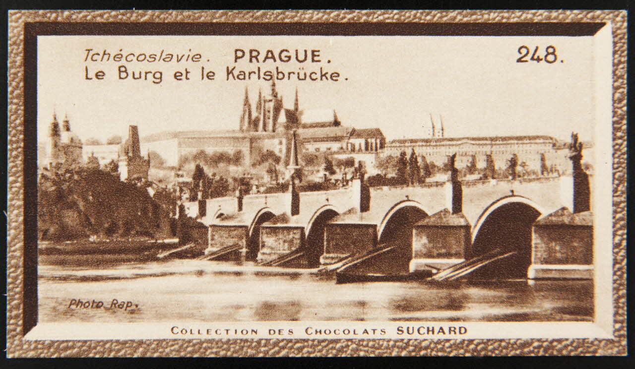 Suchard Philippe carte réclame chromo Neuchâtel 1925-1935 1996.40.263.83 Photo
