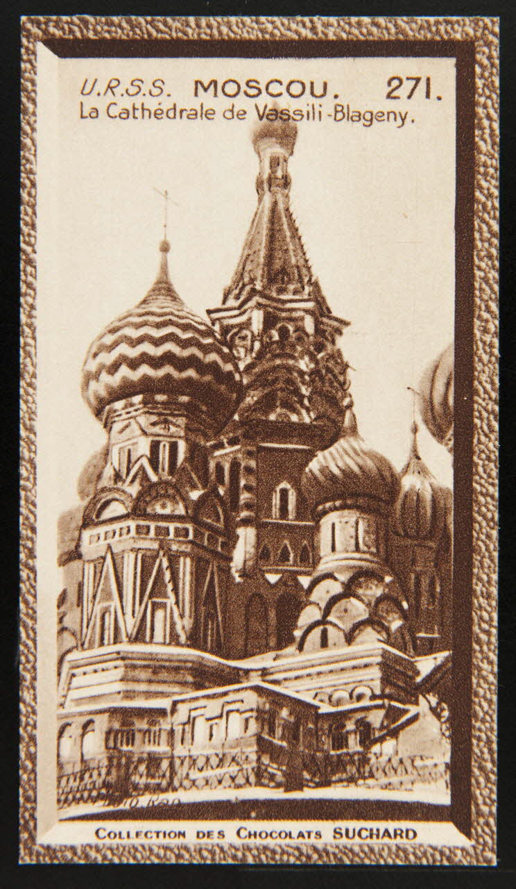 Suchard Philippe carte réclame chromo Neuchâtel 1880-1914 1996.40.263.95 Photo