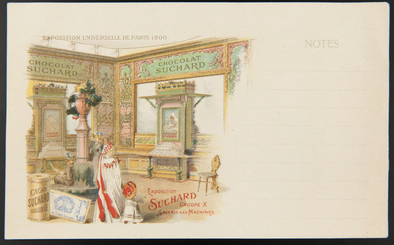 Suchard Philippe carte réclame chromo Neuchâtel 1880-1914 1996.40.267.1 Photo
