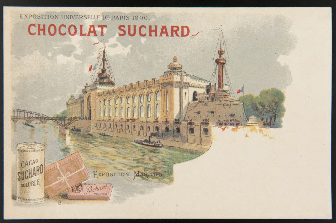 Suchard Philippe carte réclame chromo Neuchâtel 1880-1914 1996.40.267.4 Photo