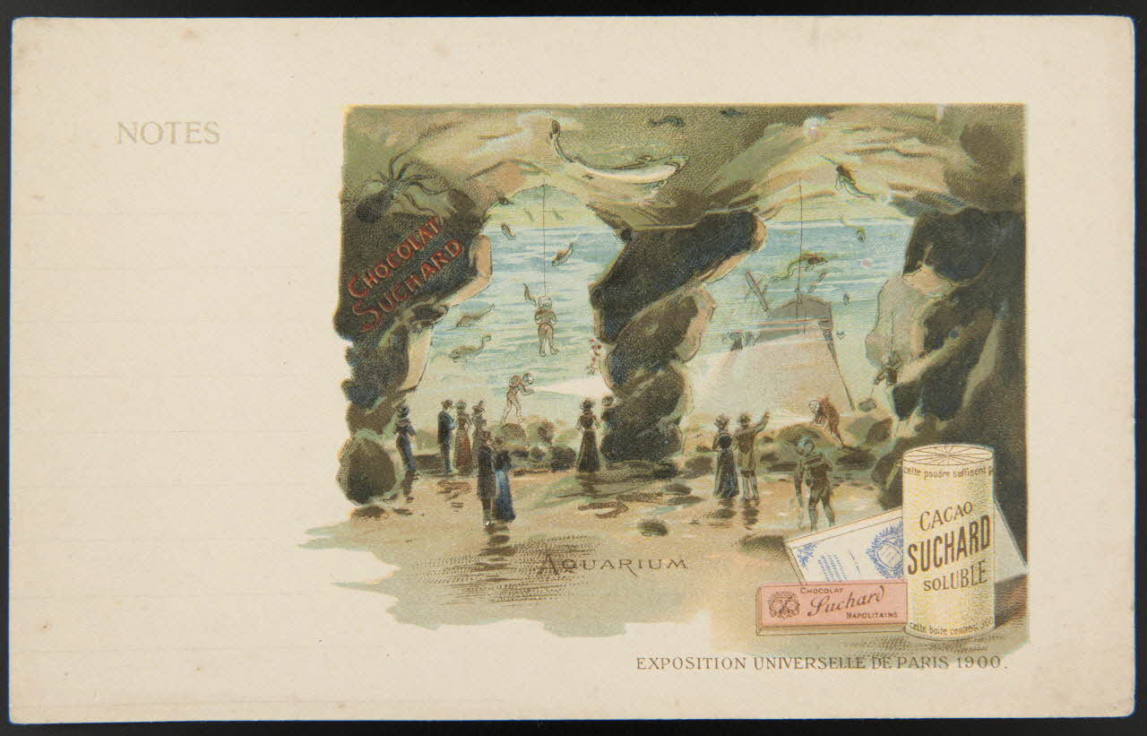 Suchard Philippe carte réclame chromo Neuchâtel 1880-1914 1996.40.267.5 Photo