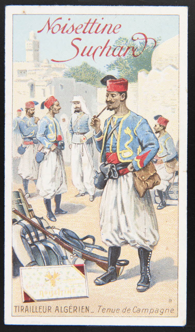 Suchard Philippe carte réclame chromo Neuchâtel 1880-1914 1996.40.268.4 Photo