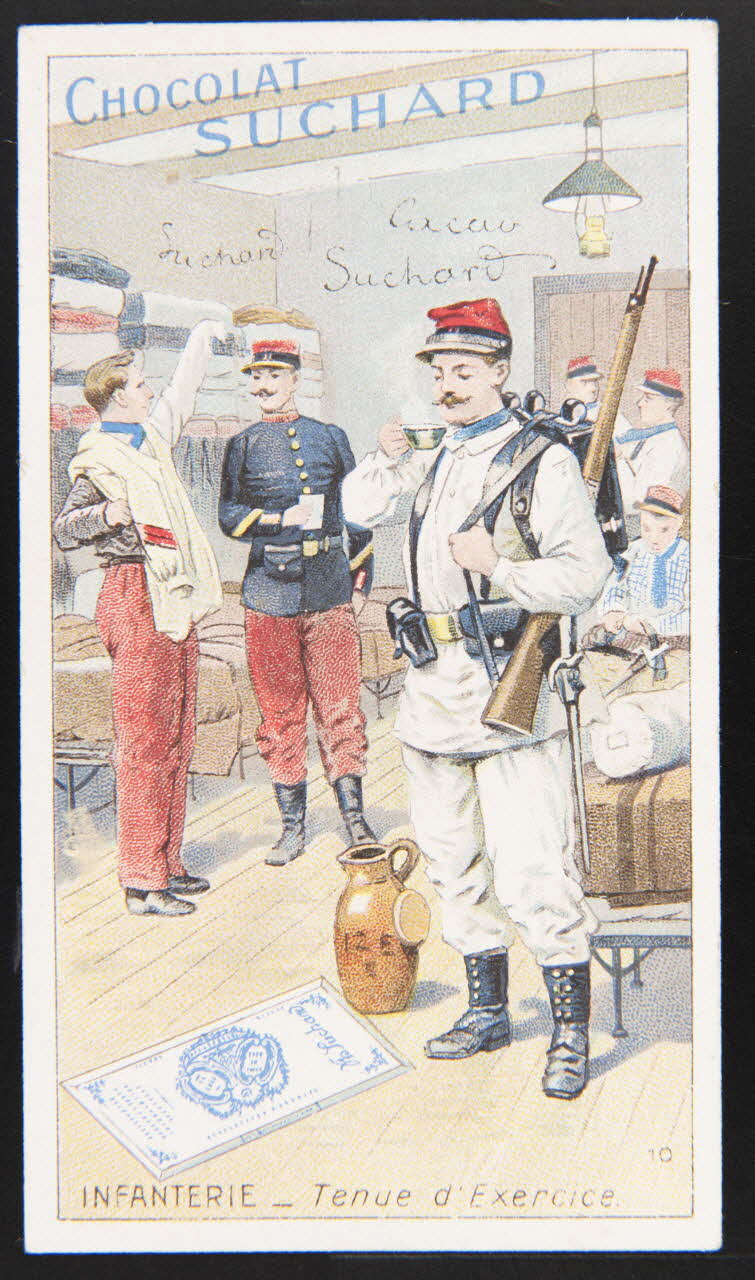 Suchard Philippe carte réclame chromo Neuchâtel 1880-1914 1996.40.268.5 Photo