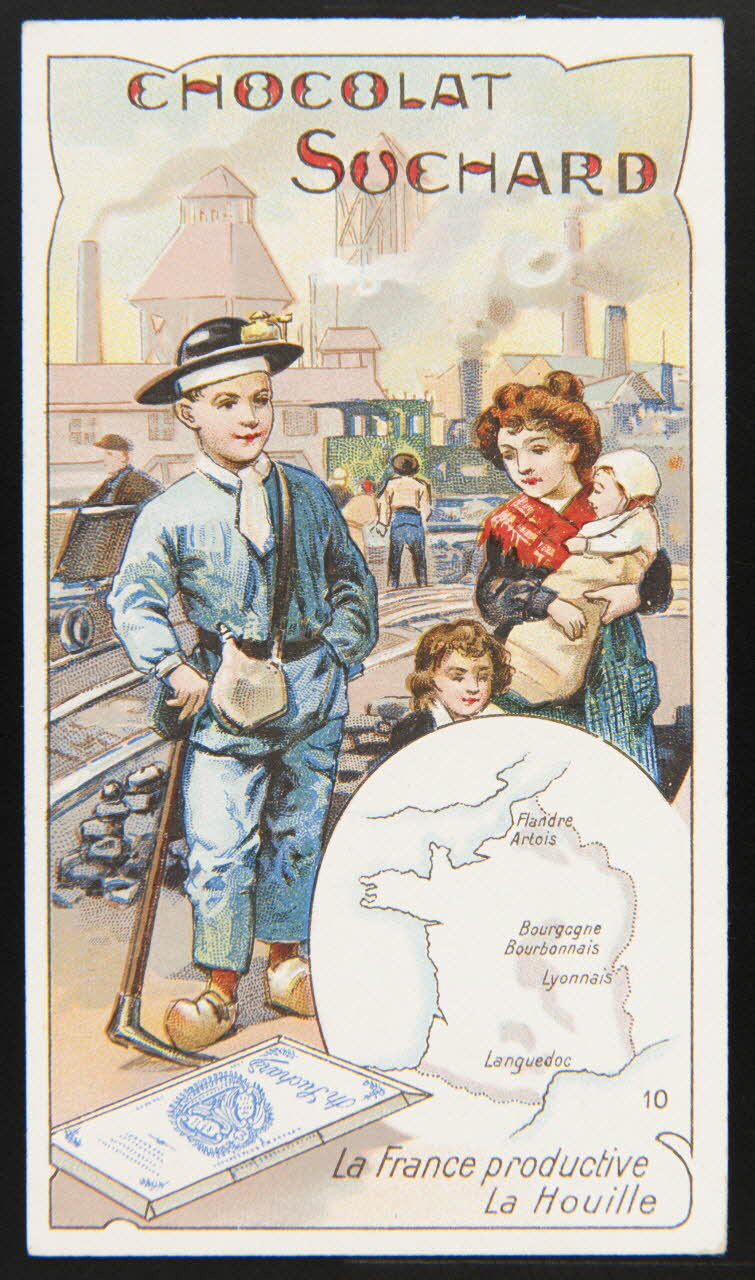 Suchard Philippe carte réclame chromo Neuchâtel 1880-1914 1996.40.270.10 Photo