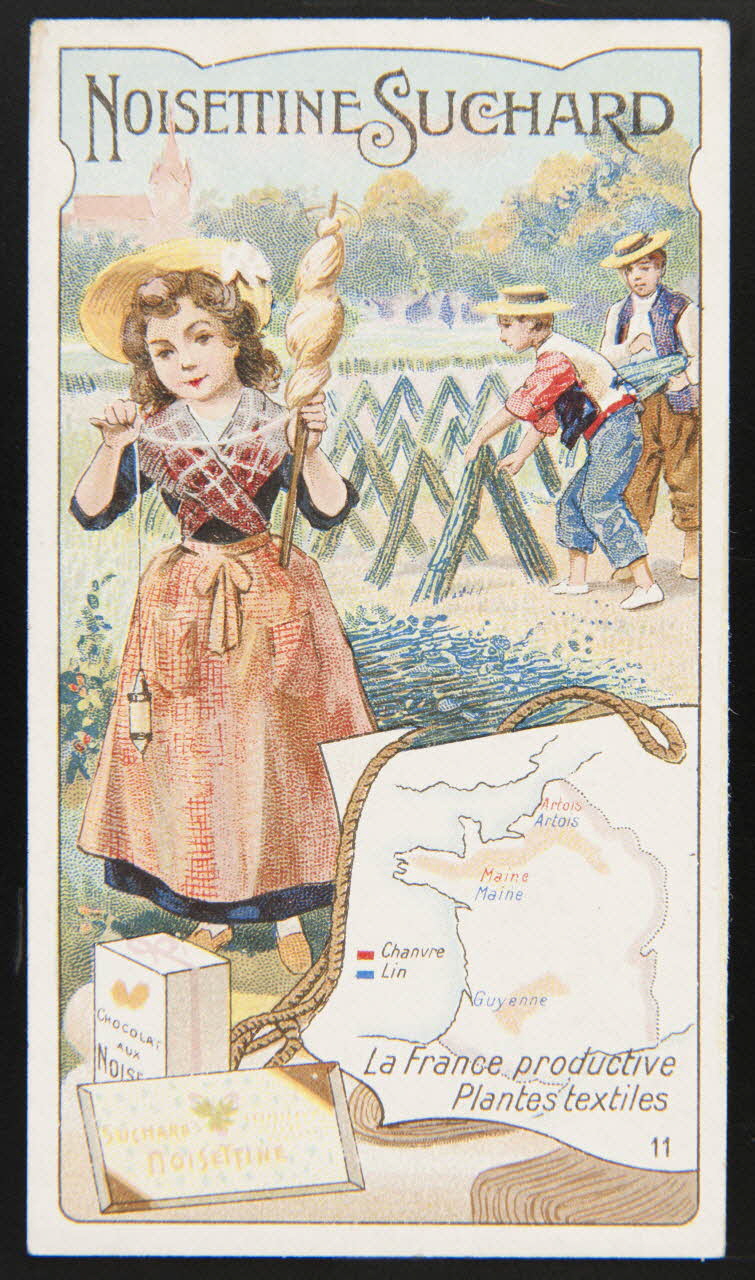 Suchard Philippe carte réclame chromo Neuchâtel 1880-1914 1996.40.270.11 Photo