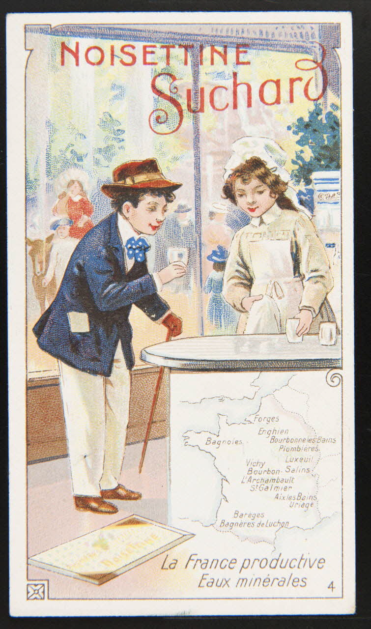 Suchard Philippe carte réclame chromo Neuchâtel 1880-1914 1996.40.270.4 Photo
