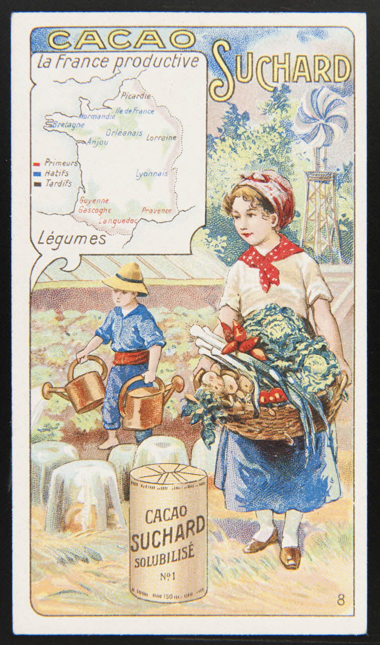 Suchard Philippe carte réclame chromo Neuchâtel 1880-1914 1996.40.270.8 Photo