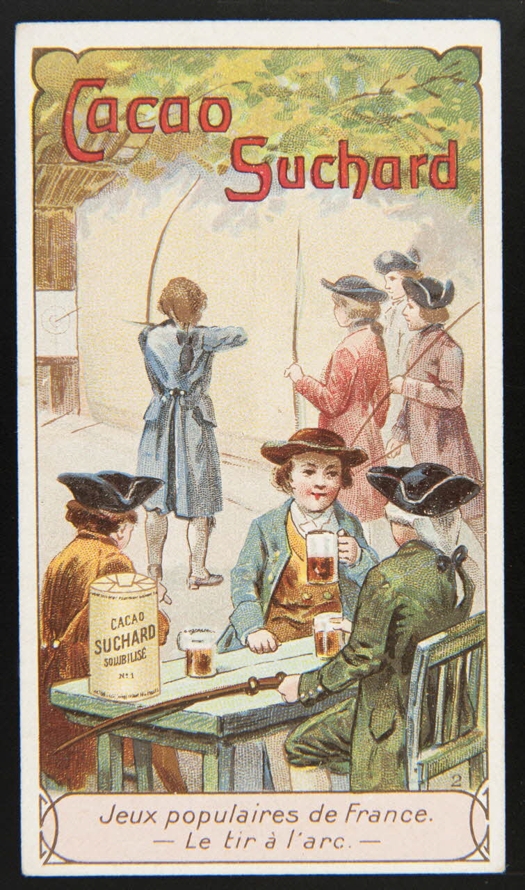 Suchard Philippe carte réclame chromo Neuchâtel 1880-1914 1996.40.272.1 Photo