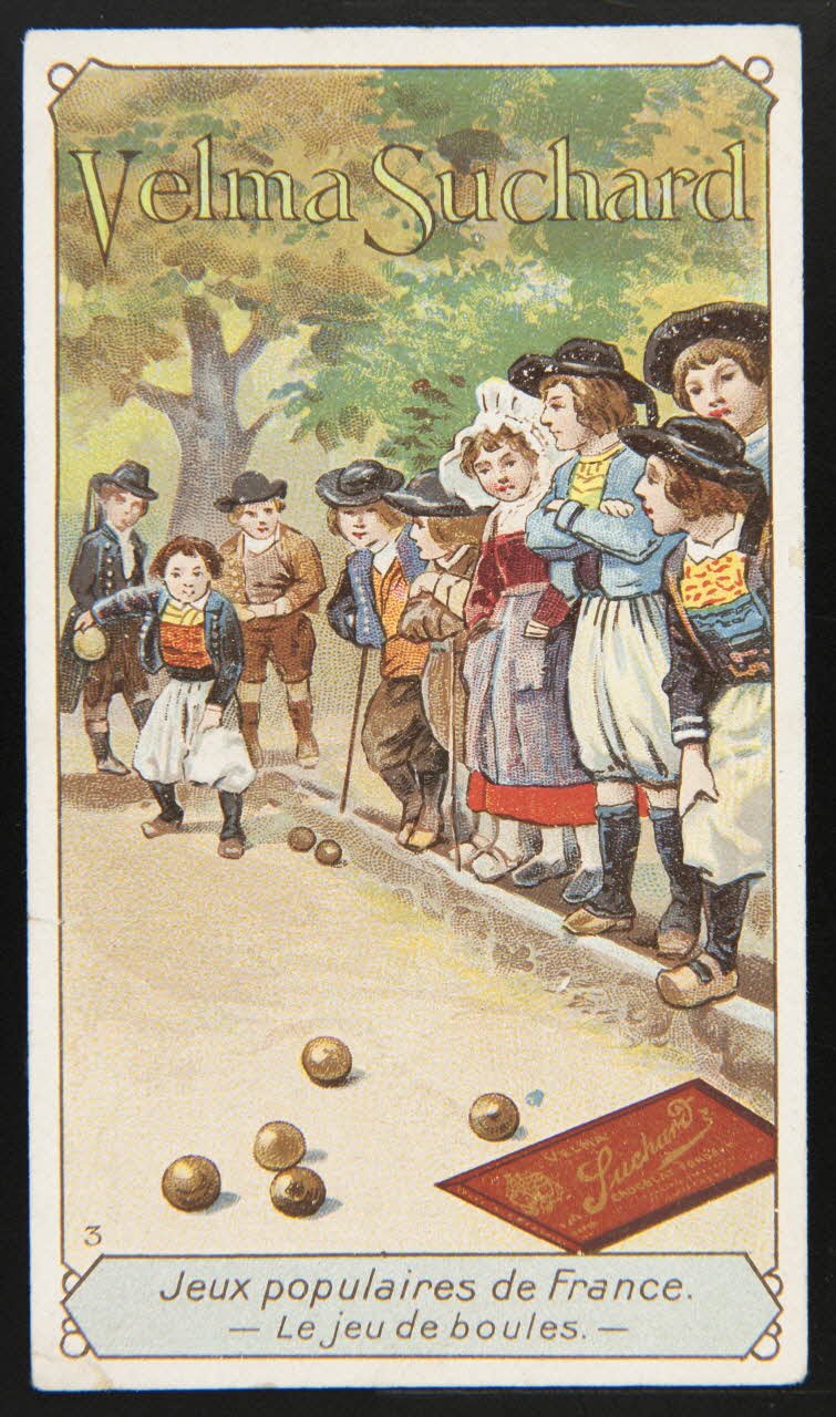 Suchard Philippe carte réclame chromo Neuchâtel 1880-1914 1996.40.272.2 Photo