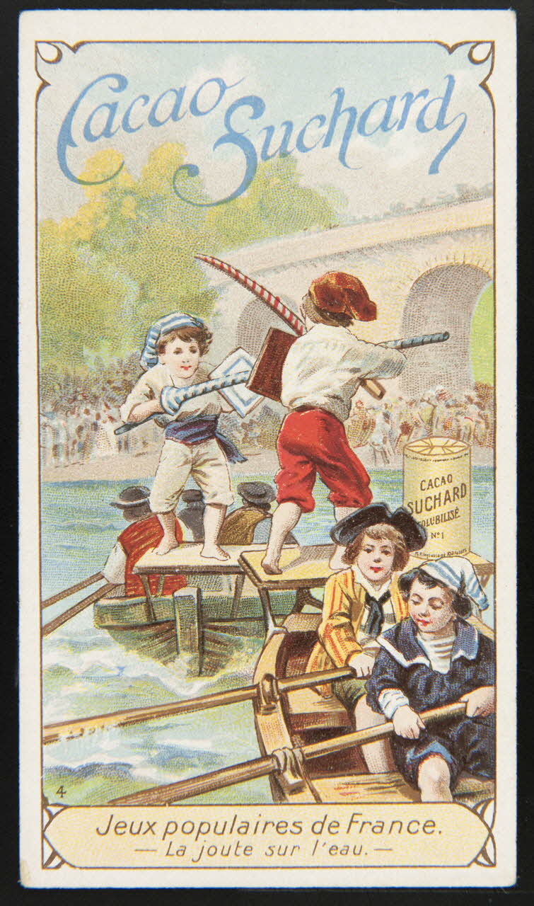 Suchard Philippe carte réclame chromo Neuchâtel 1880-1914 1996.40.272.3 Photo